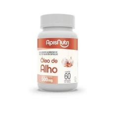 Óleo De Alho 500Mg 60 Cáps - Apisnutri