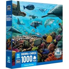 Toyster - Quebra-cabeça: Criaturas Marinhas - 1000 peças - Game Office