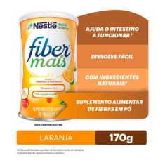 Suplemento Alimentar de Fibras Fibermais Sabor Laranja 170g