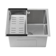 Cuba Para Cozinha Gourmet Aço Inox 304 Terena 44x44 cm Pingoo.casa - P