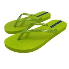 Chinelo Ipanema Glitter Tira Fina-Feminino
