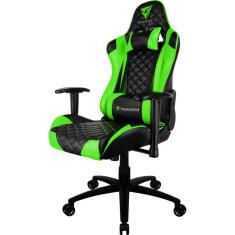 Cadeira Gamer Profissional TGC12 THUNDERX3 Preta/Verde