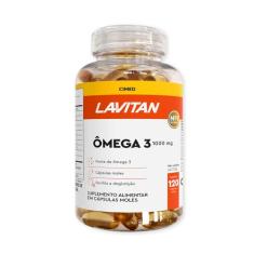 Lavitan ômega 3 1000 mg- 120 cápsulas