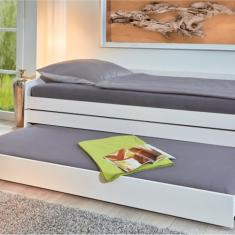 Tri Cama Lotar 90x190cm Madeira Maciça Branco