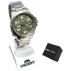Relógio Orient Masculino Analógico Prateado MBSS1195A E2SX