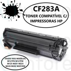 Toner Compatível Cf283a 283A 83A M125a M201 M225 M226 M202 M127fn M127
