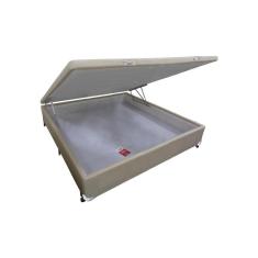 Cama Box Baú Casal Linho Clean (138x188x35) - Castor