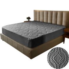 Protetor Cama Casal Queen Colchão Box Matelado Varias Cores - BOB SHOP