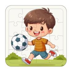 Quebra Cabeça Infantil Brinquedo Educativo 16 Peças Varios Modelos Mdf