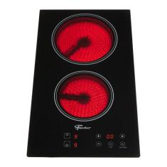 Cooktop Elétrico Fischer 2Q com 2 Bocas Preto 220V, 220V