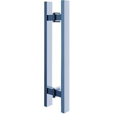 Puxador Para Porta Em Aço Inox Polido 450mm PR4170 Linha Premium - Ducon Metais