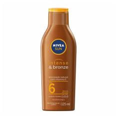 Loção Bronzeadora Nivea Sun Intense & Bronze Fps 6 125ml