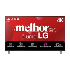 Smart TV 4K 75" LG UHD 75UA85 Processador α7 AI Ger8 4K Super Upscaling Google Cast Alexa Integrado Controle AI Smart Magic WebOS 25
