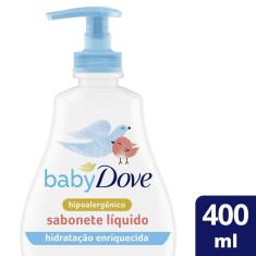 Kit 3 Sabonete Líquido Baby Dove Hidratação Enriquecida 400ml