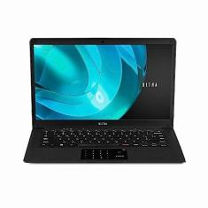 Notebook Ultra, com Windows 10 Home, Processador Intel Pentium, 500GB HDD 4GB 14.1 Pol. HD + Tecla Netflix Preto - UB322