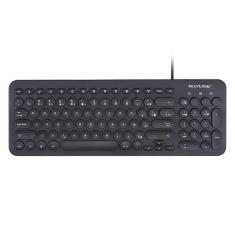 Teclado Multilaser Com Fio E Teclas Redondas - Tc234