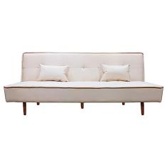 Sofá Cama Silver 3 Lugares Reclinável Casal Corano Bege - Speciale Home