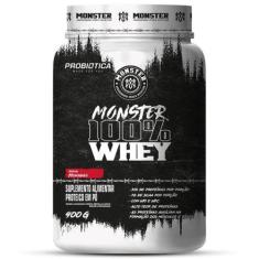 Whey Isolado E Concentrado Monster 100 Probiotica 900G