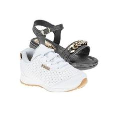 Tenis Infantil e Sandalia Sandália - KIT 2 PARES Tam 23 ao 34-Feminino