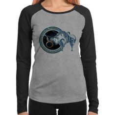 Baby Look Raglan Signo Touro Astrologia Manga Longa - Foca na Moda, Ci