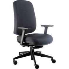 Poltrona Presidente com Braços com Afastador  Linha York - Design Offi