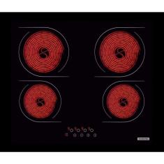 Cooktop Elétrico New Square Vitrocerâmico 4 áreas Bocas 220v 220v