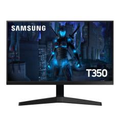 Monitor Gamer Samsung T350 27” Fhd  Tela Plana  75hz  5ms  Hd
