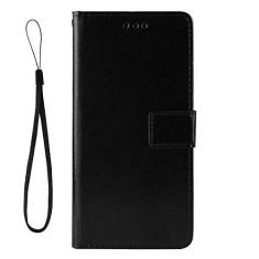 Capa para Oppo Realme 6 Pro, capa flip carteira de couro para Oppo Realme 6 Pro, capa magnética retrô para telefone, capa carteira com compartimentos para cartão