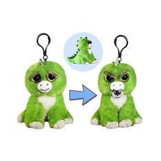 Clipe de pelúcia Feisty Pets Mini Extinct Eddie The Stegosaurus