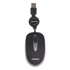 Mouse Satellite A80 - Com Fio - 1200dpi - Preto