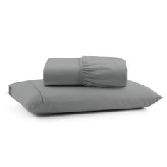 Jogo de Lençol Solteiro 400 Fios Premium  Antiácaro Conforto Maciez e 