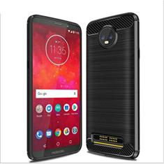 Capa para Moto Z3 Force, toque macio, proteção total, anti-arranhões e impressões digitais + capa de celular resistente a arranhões para Moto Z3 Force