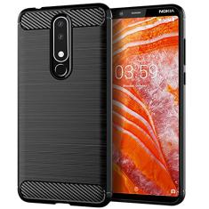 Capa NOKIA 3.1 Plus, sensação macia, proteção total, anti-arranhões e impressões digitais + capa de celular resistente a arranhões para NOKIA 3.1 Plus