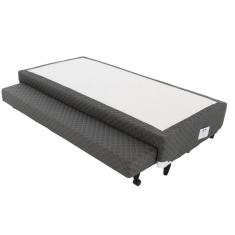Cama Box SOLTEIRO Bicama Cinza - 096x203