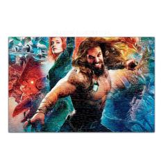 Quebra Cabeça Personalizado Aquaman 60 Peças