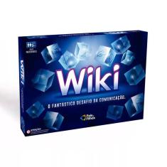 Jogo de Tabuleiro Wiki Desenhos e Mimicas +9 Anos Desafios Infantil Pais e Filhos