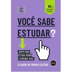 Livro - Você Sabe Estudar?