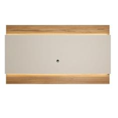 Painel para Tv de até 75 Polegadas 240 cm New Lincoln Cinamomo c/Off White Fosco Província