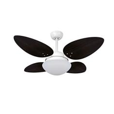 Ventilador De Teto Branco 4 Pás Volare Premium Vr42 Petalo Tabaco 220v Volare Volare 220v Branco
