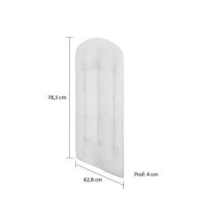 Berço Mini Cama 2 em 1 com Kit Capitone Elô Móveis Peroba