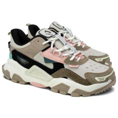 Tênis Qix Trek Bege Rose