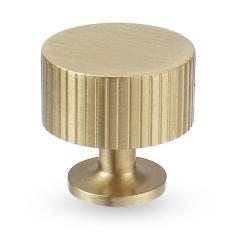 RZDEAL 2 puxadores de armário de latão sólido puxadores de gaveta de armário puxadores dourados puxadores modernos (1-1/20.3 cm x 1-1/8/28 mm x 28 mm), acabamento em latão escovado