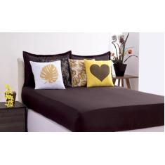 Jogo De Lençol Liberty Queen 07 Peças - deccoralle, Marrom