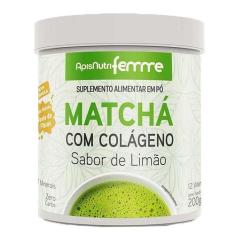 Matchá Solúvel Apisnutri Sabor Limão 200G