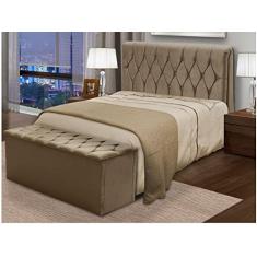 Cabeceira Estofada King 195cm Veloplus Istambul Dobuê