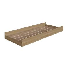 Cama Auxiliar Para Beliche 1 Colchão Aveiro Oak