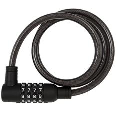 Cadeado para Bicicleta 10mm X 1m Espiral com Segredo Brasfort