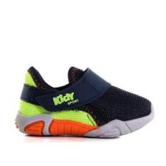 Tênis Infantil Kidy 0081012 Marinho/Amarelo-Feminino