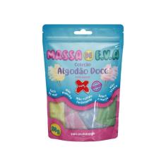 Massinha de Modelar de E.V.A Coleção Algodão Doce Cores Pastéis MAKE+
