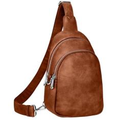 Vantamo Bolsa tiracolo para mulheres, bolsa transversal com clipe RFID e antifurto, alça ajustável, pochete de viagem, Bronze/bronze, Bolsa tiracolo